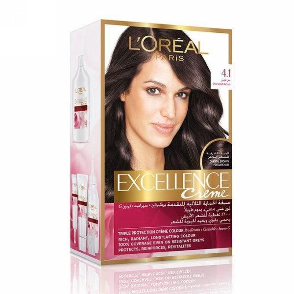 LOREAL EXCELLENCE HAIR/C 4.1 - Nazar Jan's Supermarket