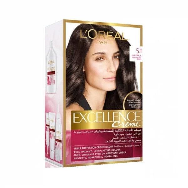 LOREAL EXCELLENCE H/C 5.1 PRODOUND LIGHT BROWN - Nazar Jan's Supermarket