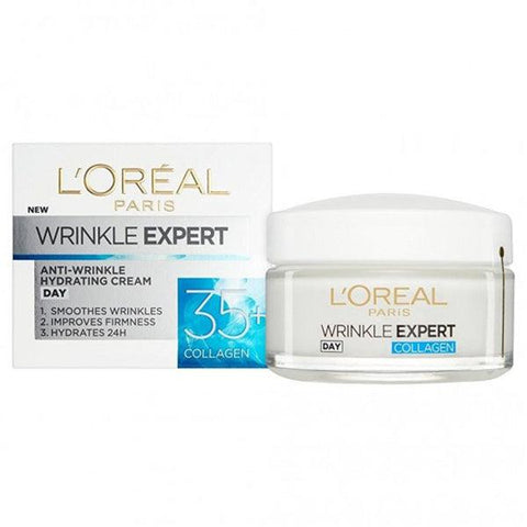 LOREAL WRINKLE EXPERT CREAM DAY 35+ COLLAGEN 50ML - Nazar Jan's Supermarket