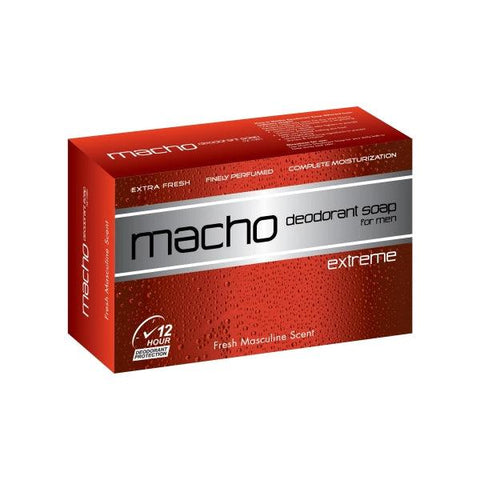 MACHO DEODORANT SOAP EXTREME SOAP 110GM - Nazar Jan's Supermarket