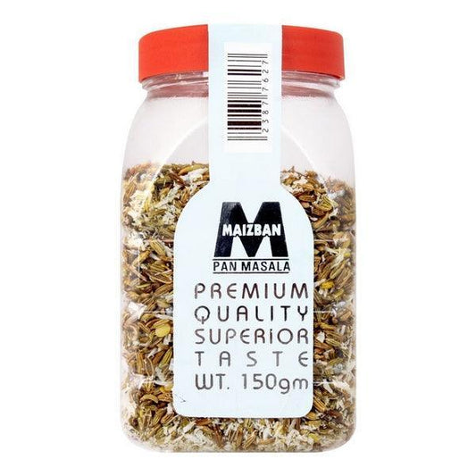 MAIZBAN PANN MASALA SUPER SILVER MEDIUM JAR 150GM - Nazar Jan's Supermarket