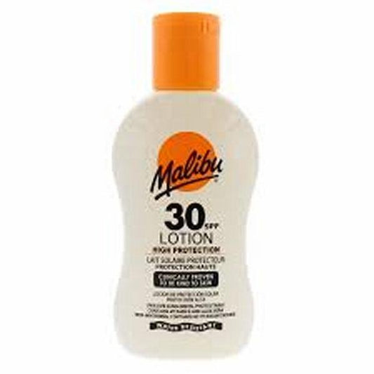 MALIBU 30SPF LOTION MEDIUM PROTECTION 30 100ML - Nazar Jan's Supermarket