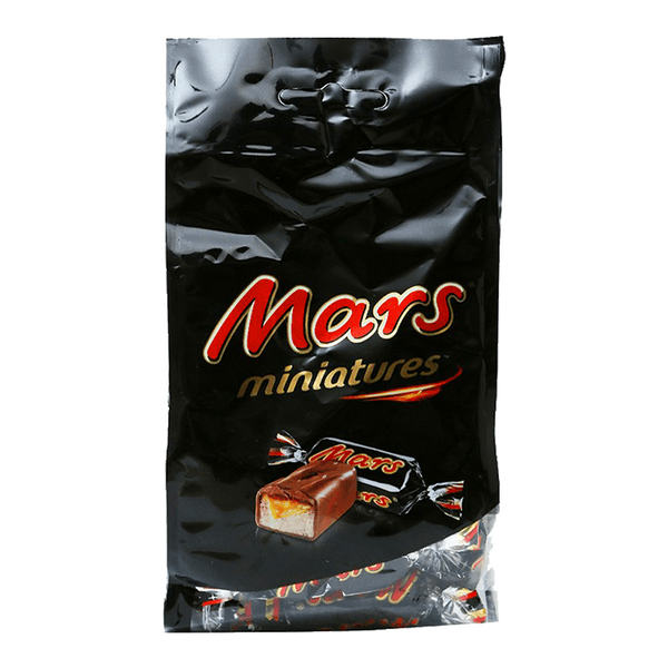 MARS MINIATURES MINI BAG 220GM - Nazar Jan's Supermarket