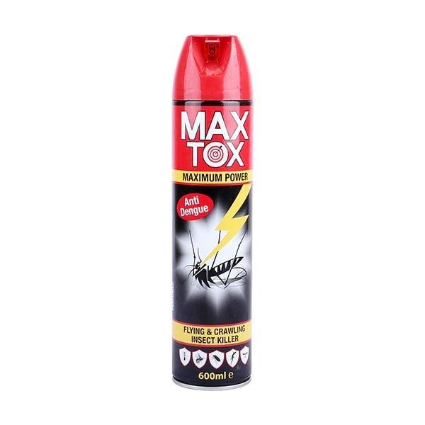MAX TOX FLYING & CRAWLING INSECT KILLER 600ML – Nazar Jan's Supermarket