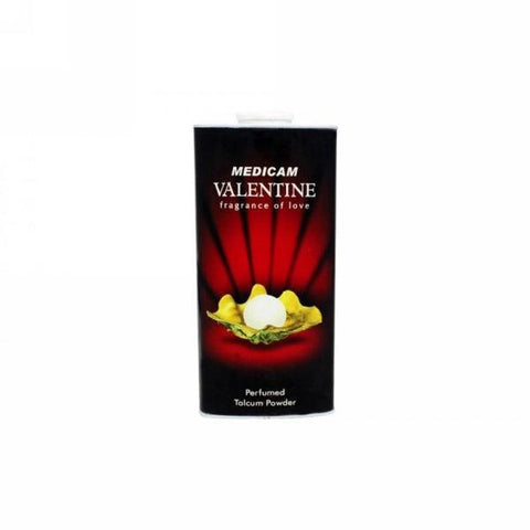 MEDICAM VALENTINE PERFUMED TALCUM POWDER 250GM - Nazar Jan's Supermarket