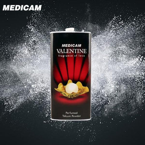 MEDICAM VALENTINE TALCUM POWDER 75GM - Nazar Jan's Supermarket