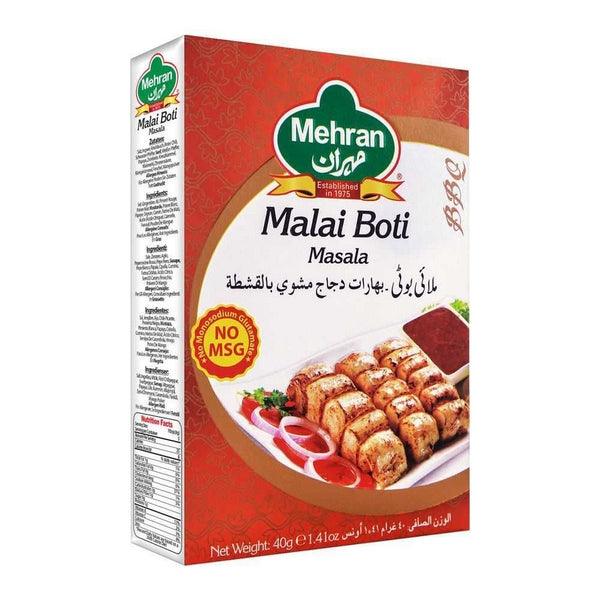 MEHRAN MALAI BOTI 40G - Nazar Jan's Supermarket