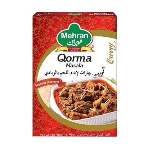 MEHRAN QORMA MASALA 50GM - Nazar Jan's Supermarket