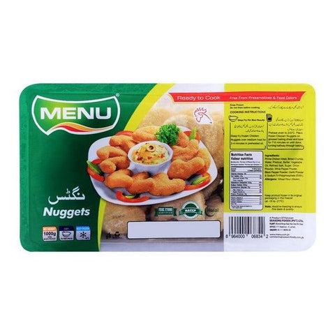MENU CHICKEN NUGGETS 1000G - Nazar Jan's Supermarket