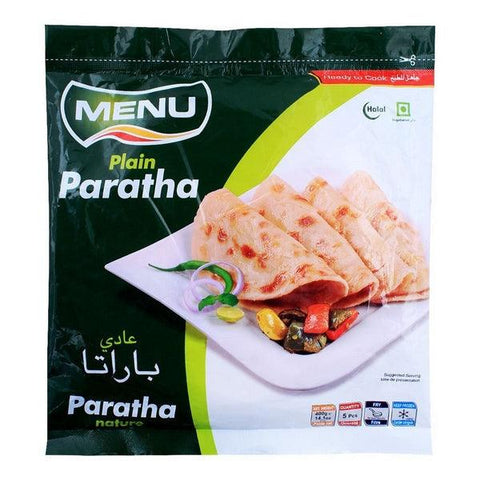 MENU PLAIN PARATHA 5PCS 400G - Nazar Jan's Supermarket