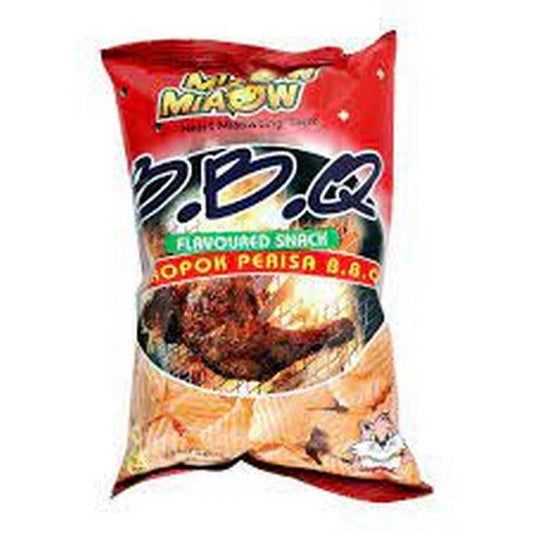 MIAOW MIAOW SNACKS BBQ SNACKS 60G - Nazar Jan's Supermarket