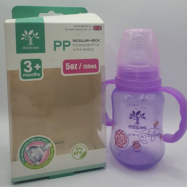 MINITREE REGULAR-NECK FEEDING BOTTLE 150ML ZR-022 - Nazar Jan's Supermarket