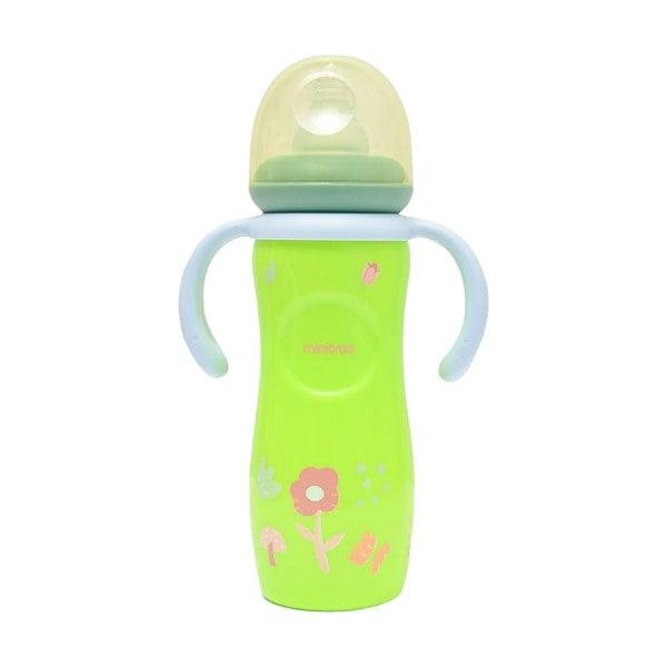 MINITREE REGULAR-NECK FEEDING BOTTLE 6+MONTH 260ML ZR-659A1 - Nazar Jan's Supermarket