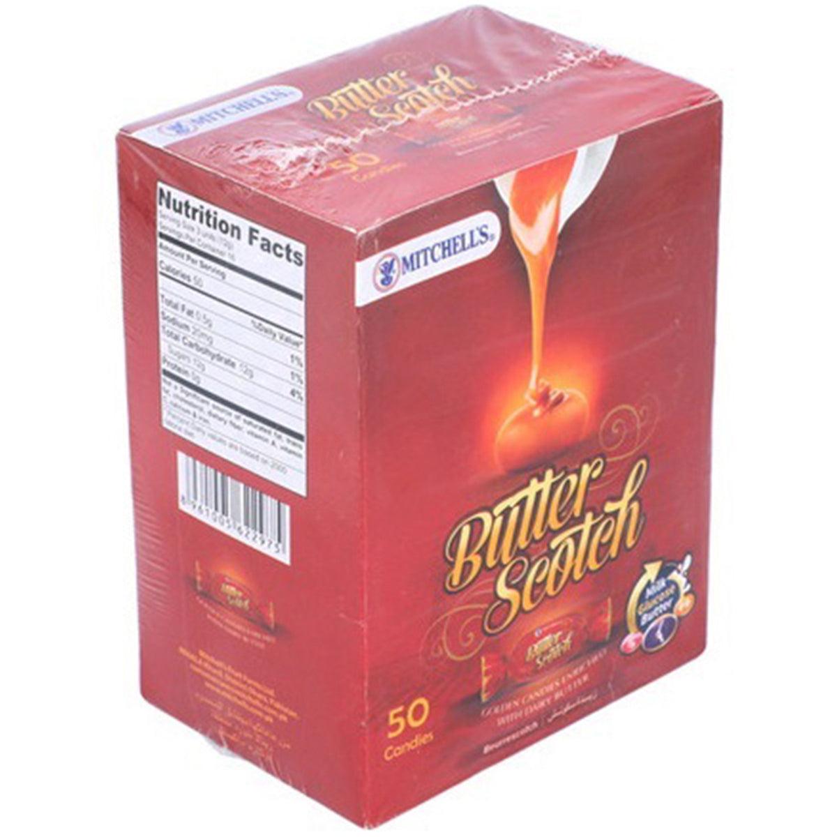 MITCHELLS BUTTER SCOTCH CANDIES 50PCS - Nazar Jan's Supermarket