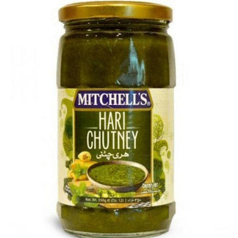 MITCHELLS HARI CHUTNEY 350GM - Nazar Jan's Supermarket