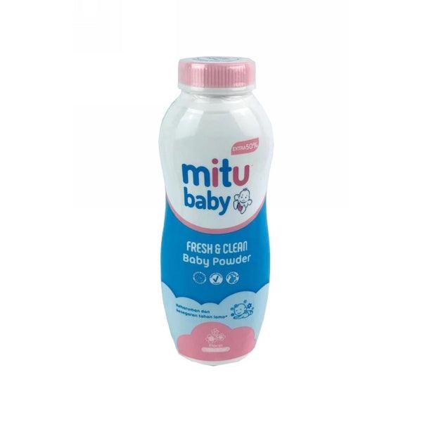 MITU BABY FRESH & CLEAN POWDRE FLORALR 75GM - Nazar Jan's Supermarket
