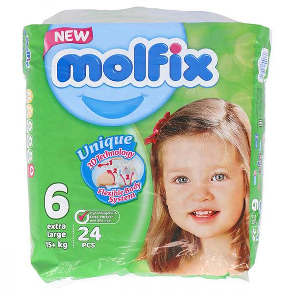 MOLFIX 15+KG 6 EXTRA LARGE 22PCS DIAPER - Nazar Jan's Supermarket