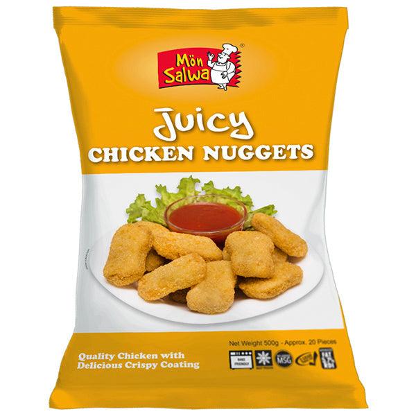 MON SALWA JUICY CHICKEN NUGGETS 500GM - Nazar Jan's Supermarket