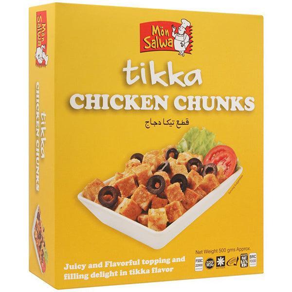 MON SALWA TIKKA CHICKEN CHUNKS 500G - Nazar Jan's Supermarket