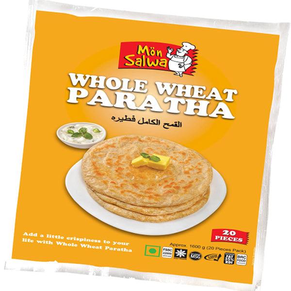 MON SALWA WHOLE WHEAT PARATHA 20PCS - Nazar Jan's Supermarket