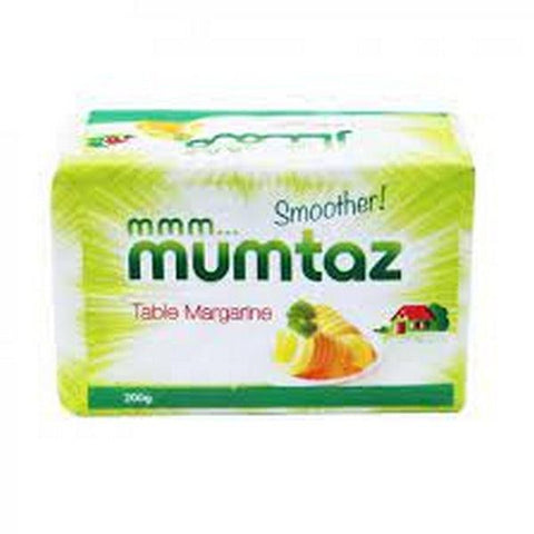 MUMTAZ TABLE MARGARINE 200GM - Nazar Jan's Supermarket