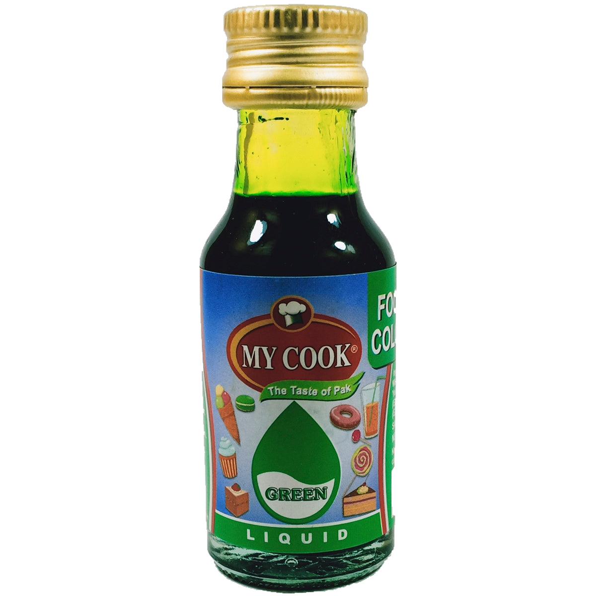 MY COOK GREEN LIQUID FOOD COLOR 28 - Nazar Jan's Supermarket