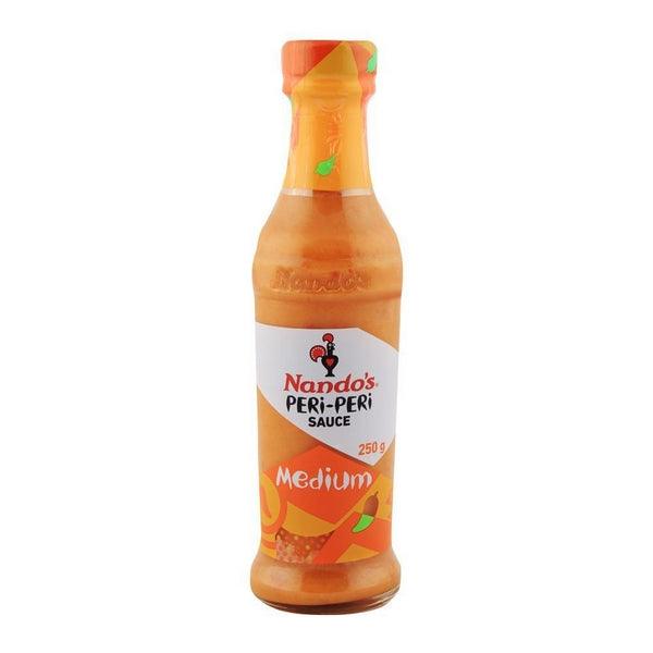 NANDOS MEDIUM PERI PERI SAUCE 250G - Nazar Jan's Supermarket
