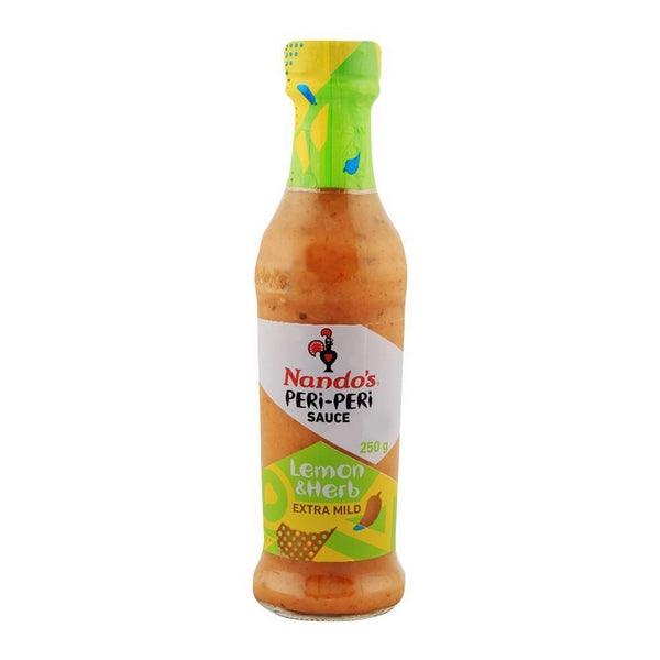 NANDOS PERI-PERI LEMON & HERB SAUCE 250GM - Nazar Jan's Supermarket