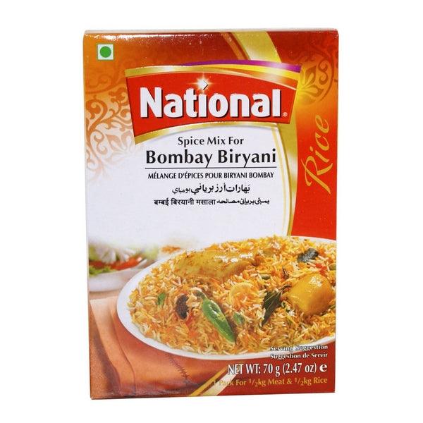 NATIONAL BOMBAY BBIRYANI MASALA 70G - Nazar Jan's Supermarket