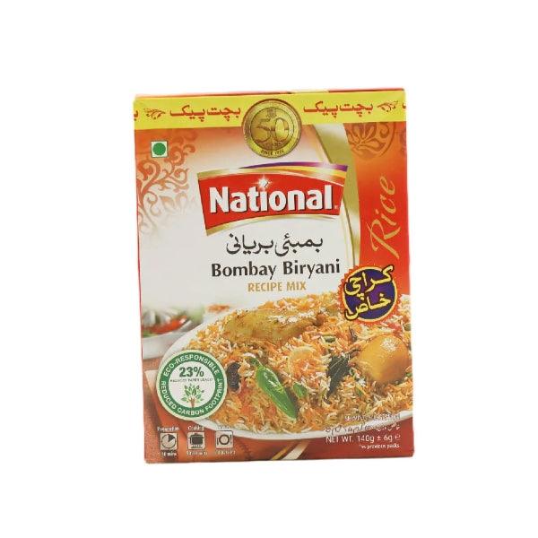 NATIONAL BOMBAY BIRAYANI MASALA 140G - Nazar Jan's Supermarket