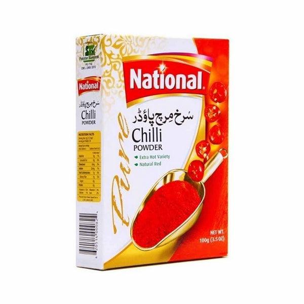 NATIONAL CHILLI POWDER 50GM - Nazar Jan's Supermarket