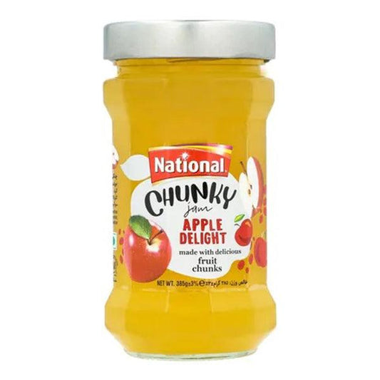 NATIONAL CHUNKY APPLE DELIGHT JAM 385GM - Nazar Jan's Supermarket