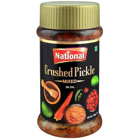 NATIONAL CRUSHED PICKLE MIXED IN OIL 50G - Nazar Jan's Supermarket