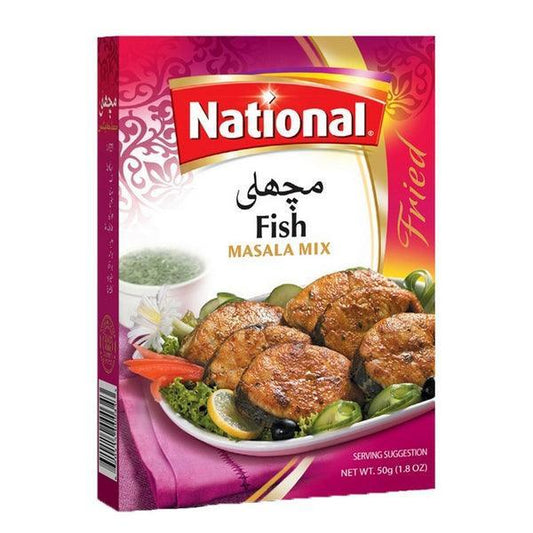 NATIONAL FISH MASALA MIX 50GM - Nazar Jan's Supermarket