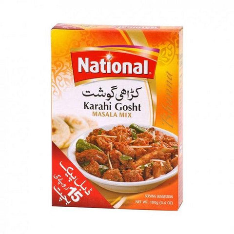 NATIONAL KARAHI GOSHT MASALA 100G - Nazar Jan's Supermarket