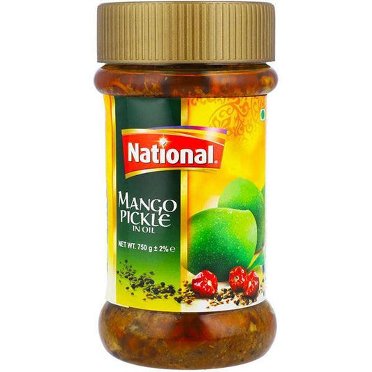 NATIONAL MANGO PICKLE 750GM - Nazar Jan's Supermarket