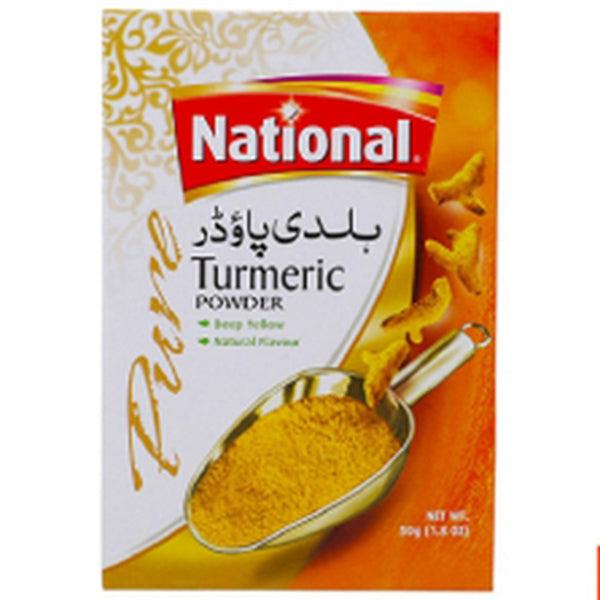 NATIONAL TURMERIC POWDER 50G - Nazar Jan's Supermarket