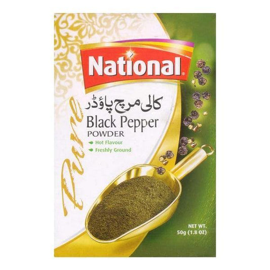 NATIONAL WHOLE BLACK PEPPER 50G - Nazar Jan's Supermarket