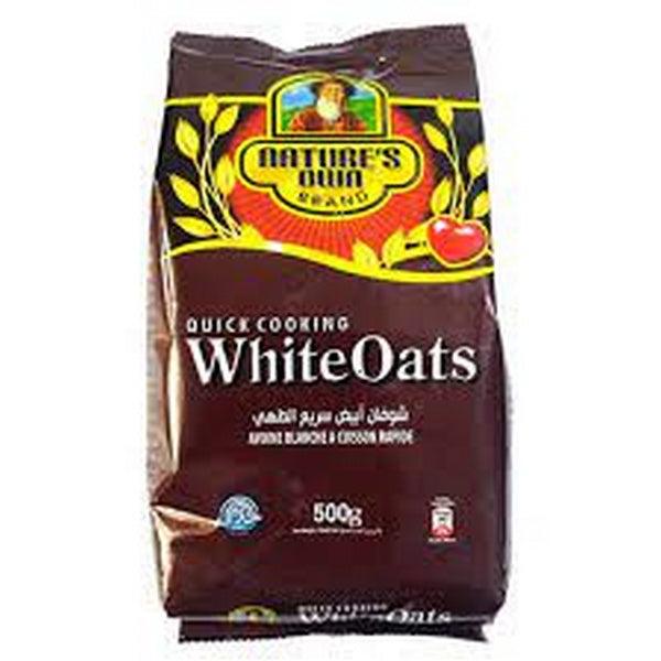 NATURE`S WHITE OAT 500GM - Nazar Jan's Supermarket