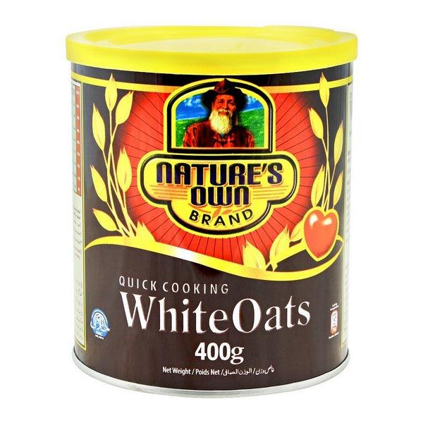 NATURE`S WHITE OATS 400GM - Nazar Jan's Supermarket