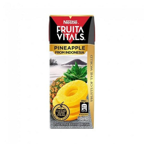 NESTLE FRUITA VITALS PINEAPPLE 200ML - Nazar Jan's Supermarket