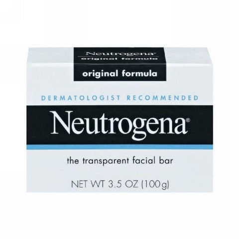 NEUTOGENA ORIGINAL FORMULA FACIAL BAR SOAP 99GM - Nazar Jan's Supermarket
