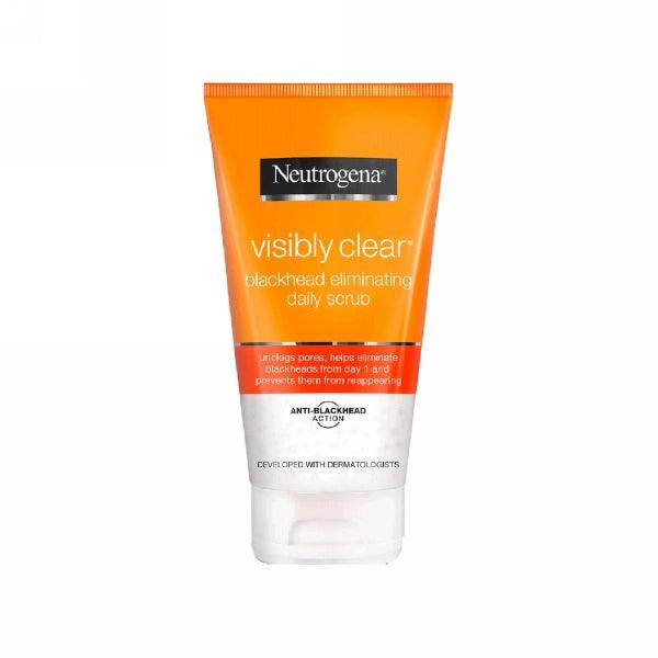 NEUTRIGENA VISIBLY CLEAR BLACKHEAD EILIMINATING DAILY SCRUB 150ML - Nazar Jan's Supermarket