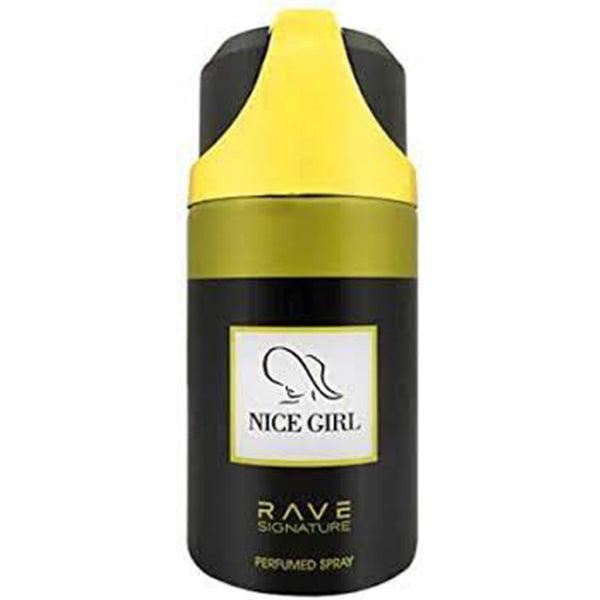 NICE GIRL RAVE SIGNATURE SPRAY 250ML - Nazar Jan's Supermarket