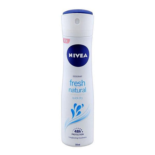 NIVEA FRESH NATURAL QUICK DRY 150ML - Nazar Jan's Supermarket