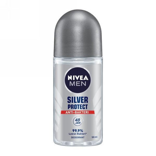 NIVEA MEN SILVER PROTECT ANTI BAKTERI 50ML - Nazar Jan's Supermarket
