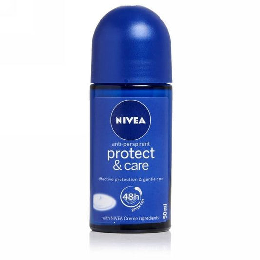 NIVEA PROTECT & CARE ROLL ON 50ML - Nazar Jan's Supermarket