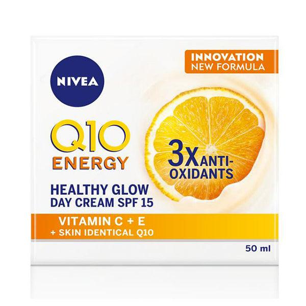 NIVEA Q10 ENERGY GLOW DAY CREAM SPF 15 50ML - Nazar Jan's Supermarket