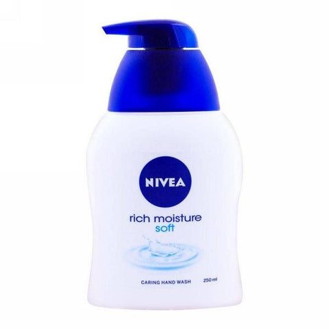 NIVEA RICH MOISTURE SOFT HAND WASH 250ML - Nazar Jan's Supermarket