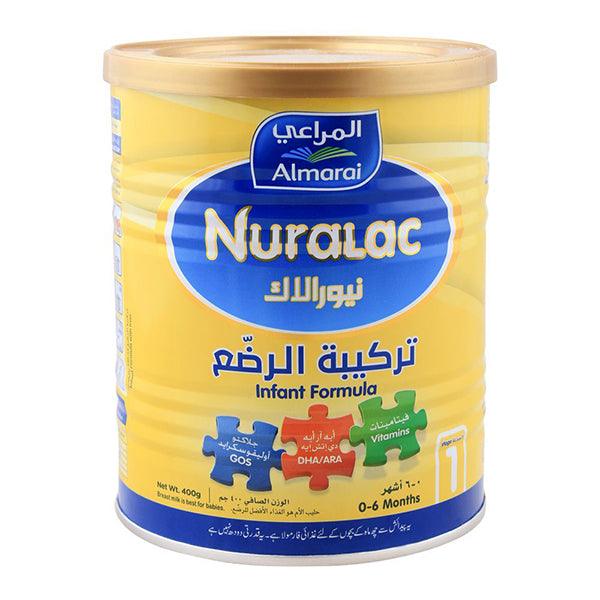 NURALAC INFANT FORMULA 0-6 MONTH 400GM - Nazar Jan's Supermarket